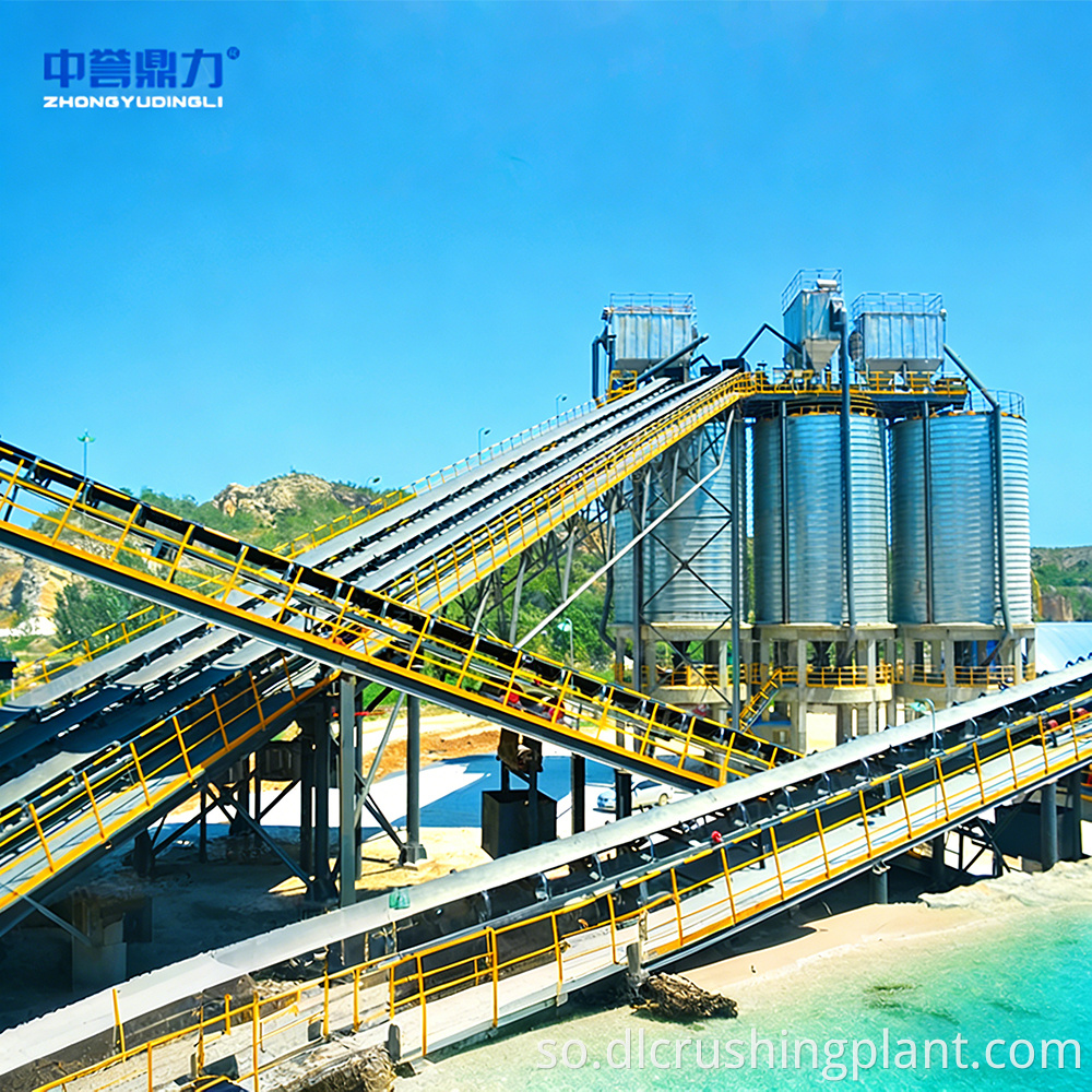 600 tph stone crushing line